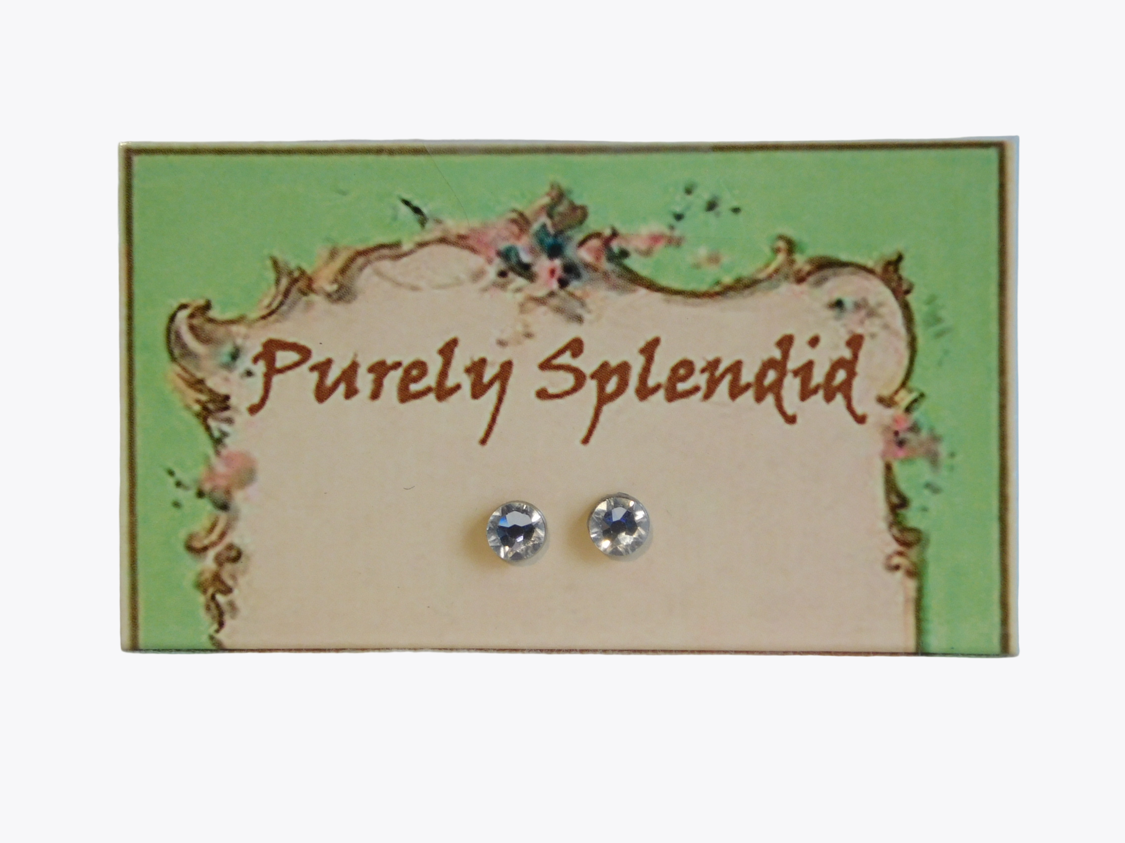 Sparkling Crystal Studs for dolls