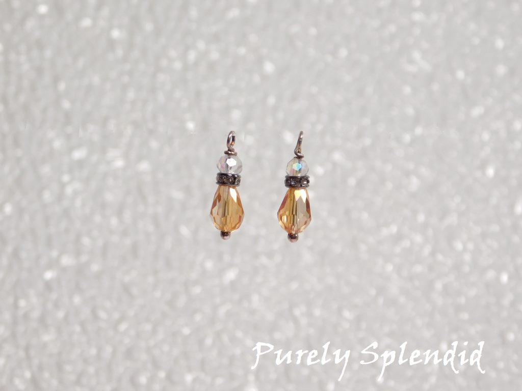 Crystal Earring Dangles for dolls