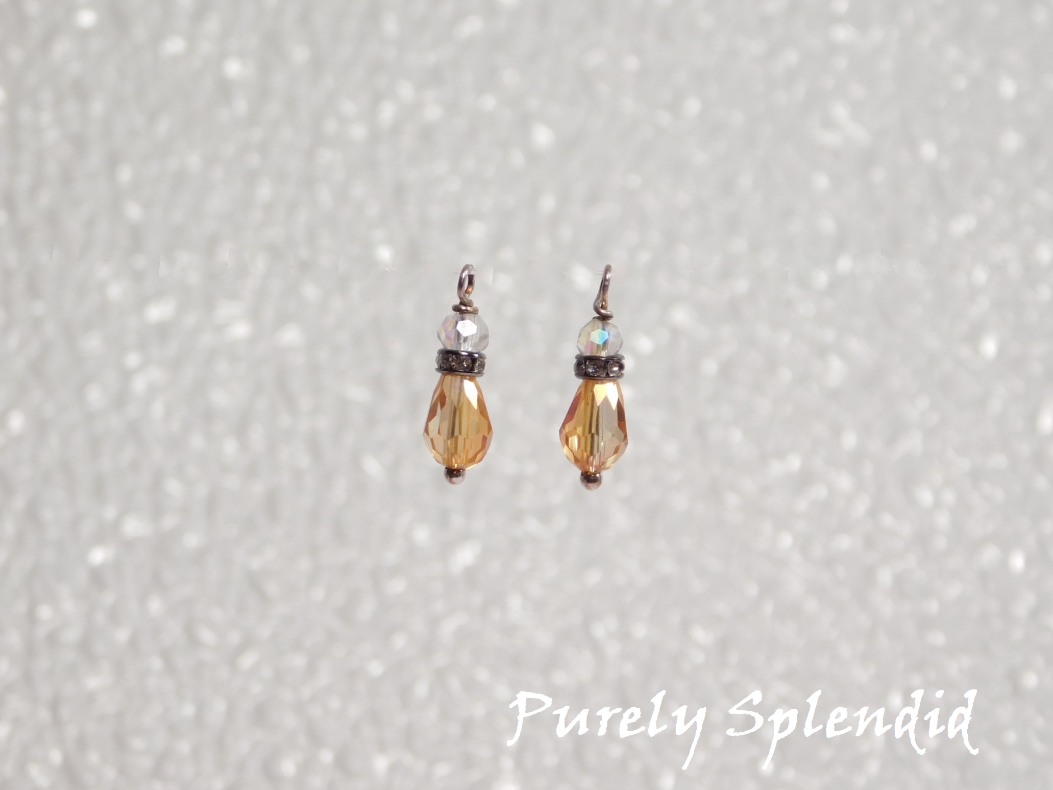 Crystal Earring Dangles for dolls