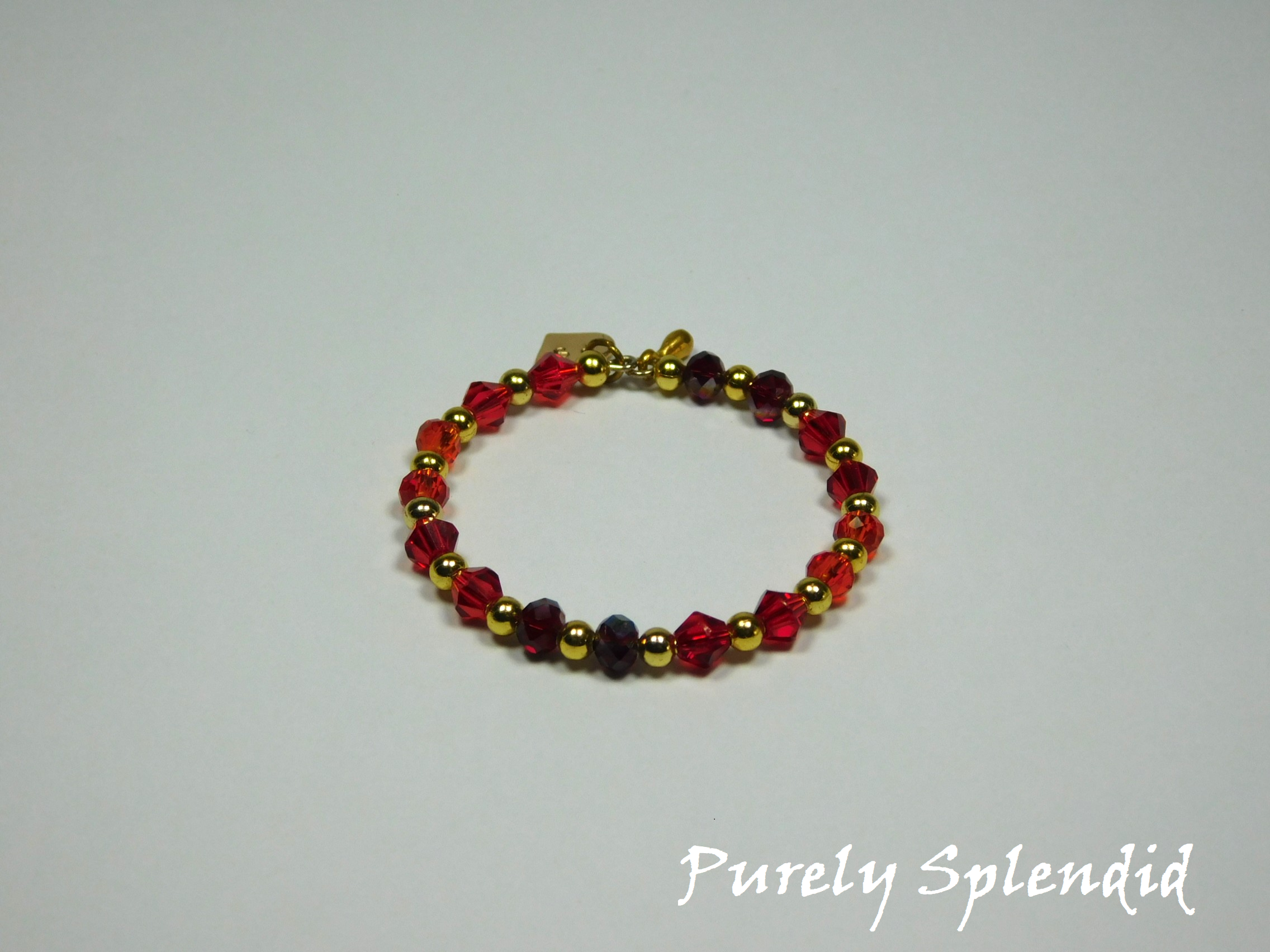 Crystal Fall Stacking Bracelet