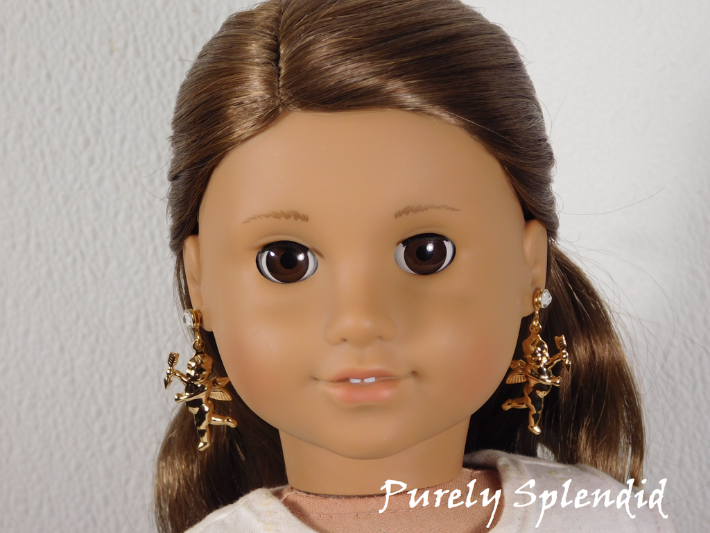 Cupid Earrings for dolls