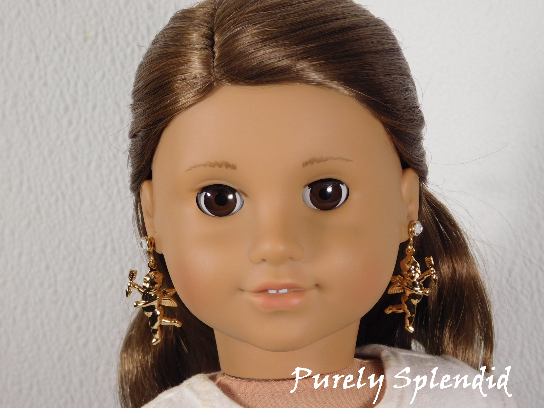 Cupid Earrings for dolls