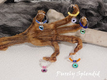 Load image into Gallery viewer, Spooky Halloween Eye Wine Glass Charms set of 10 or 20
