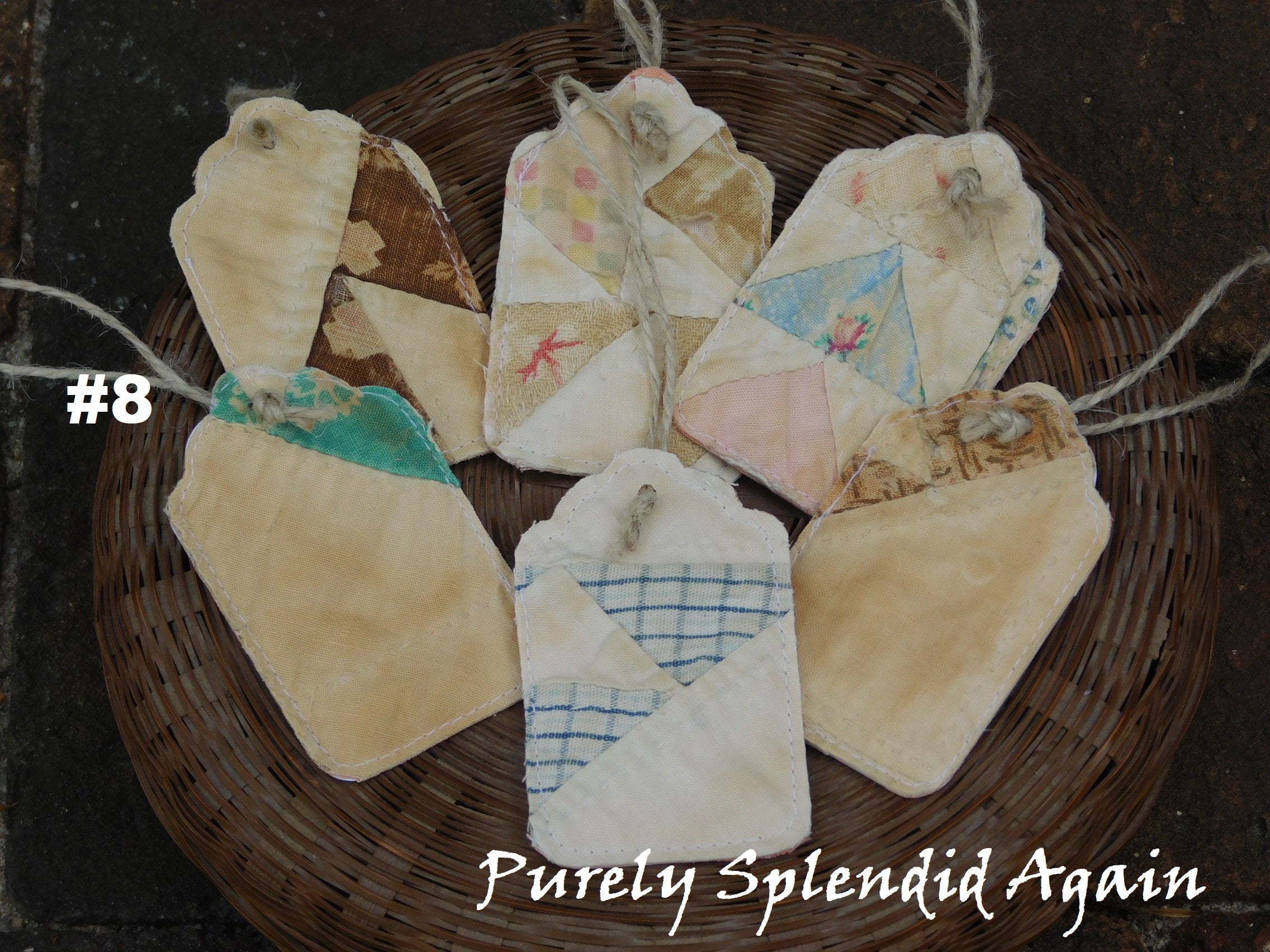 Quilted Gift Tags
