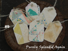 Load image into Gallery viewer, Quilted Gift Tags
