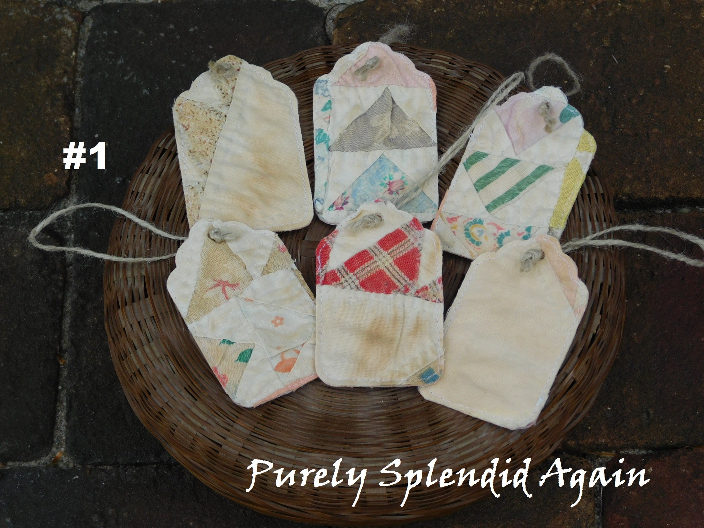 Quilted Gift Tags
