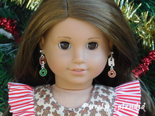 Load image into Gallery viewer, Ho Ho Earrings for dolls
