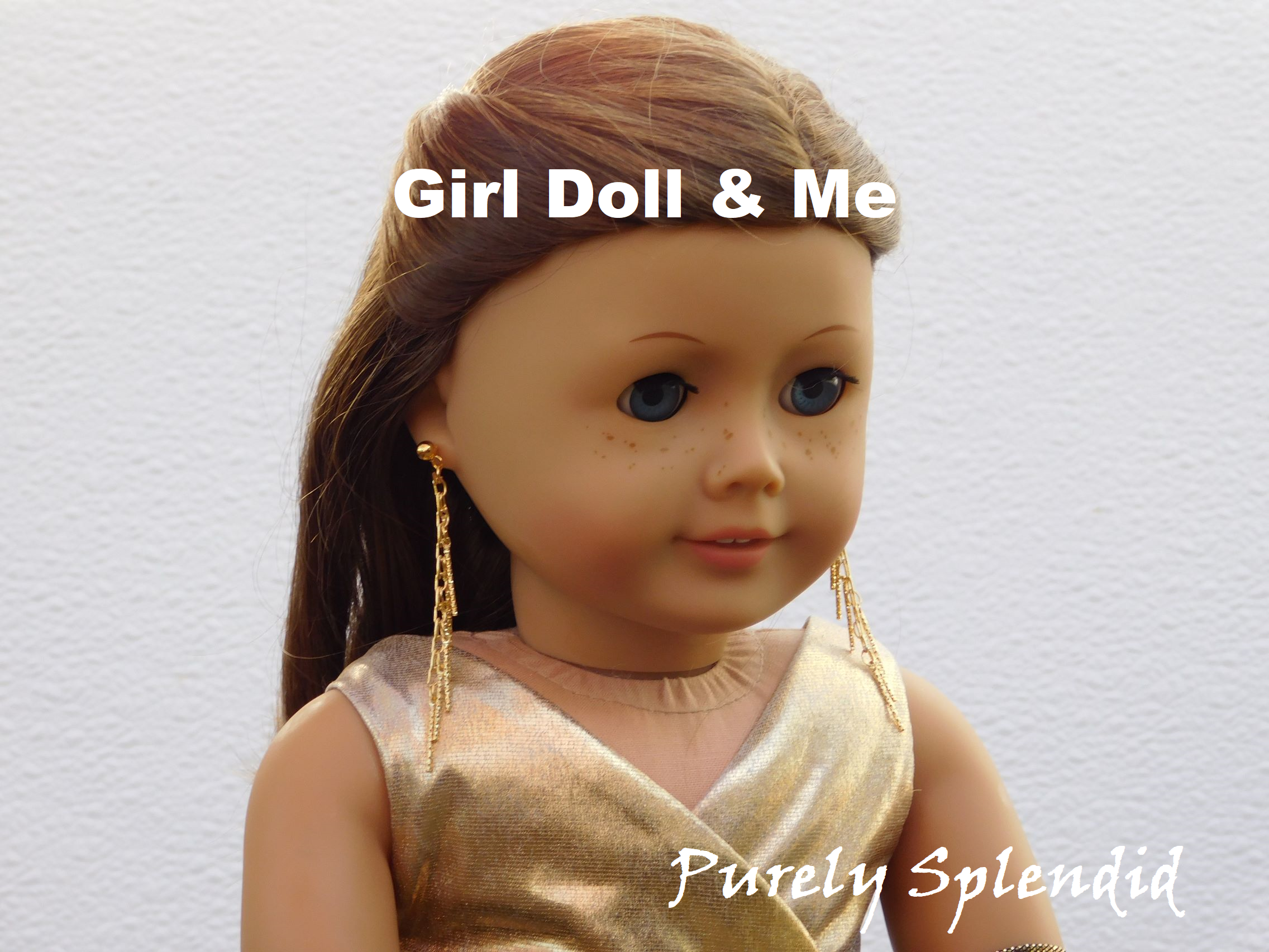 Long Fringe Earrings for dolls