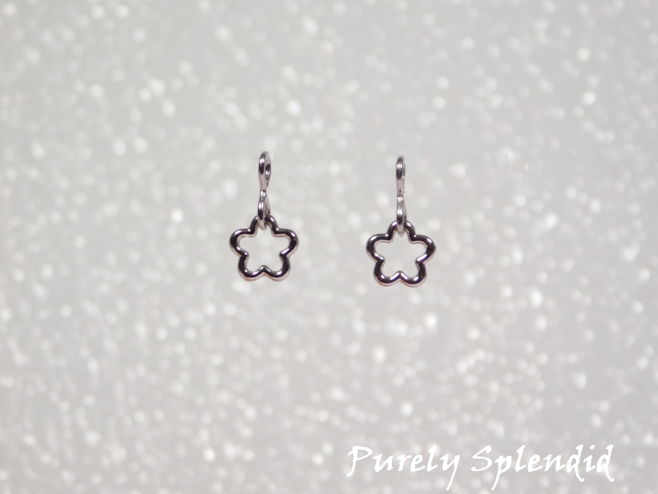 Open Star Earrings for dolls