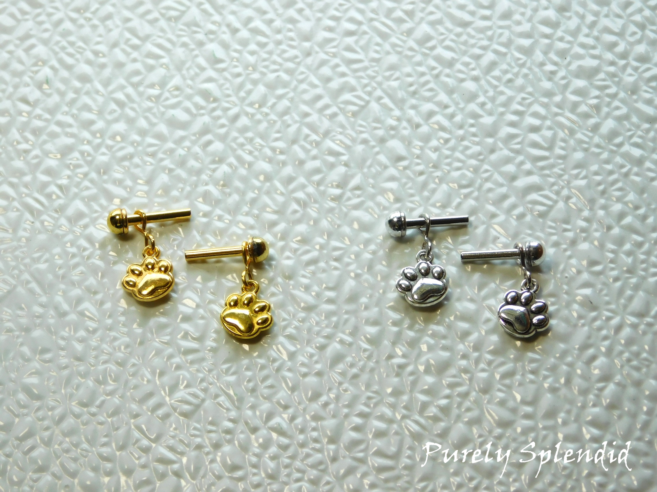 Paw Earrings
