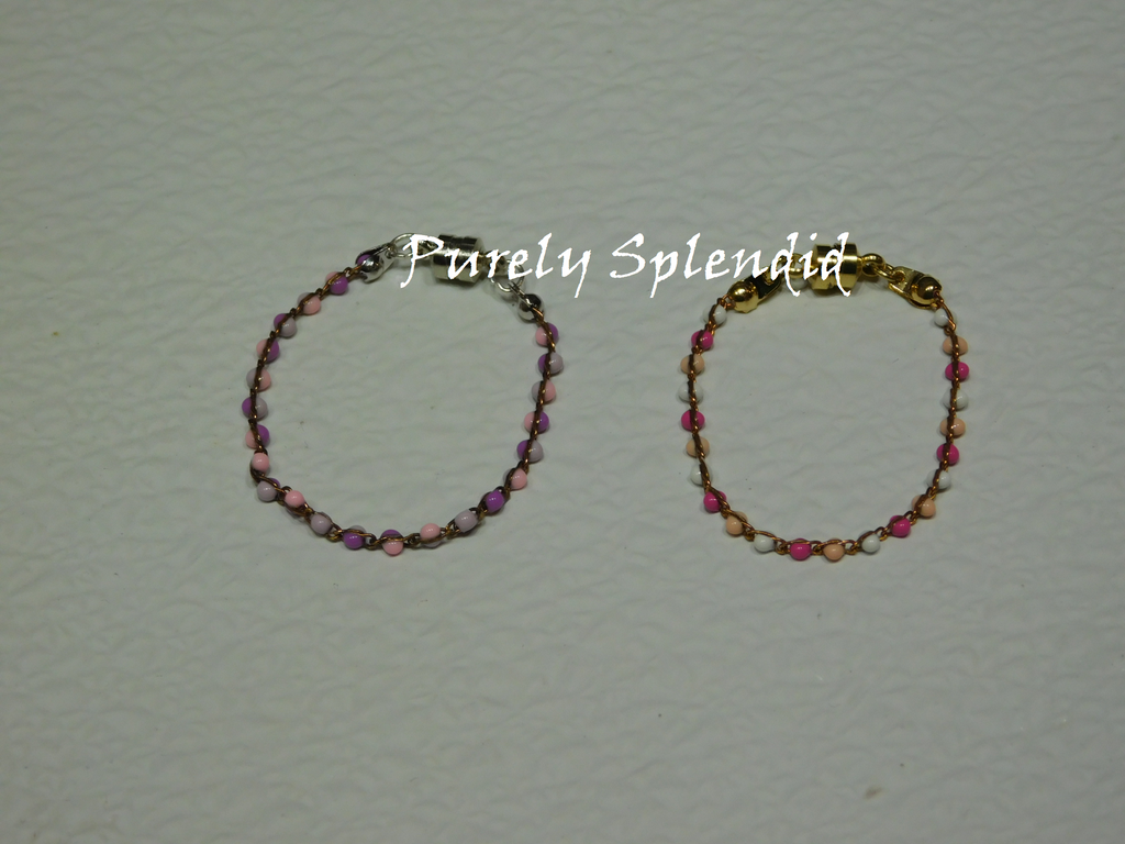 Pink or Purple Ankle Bracelet