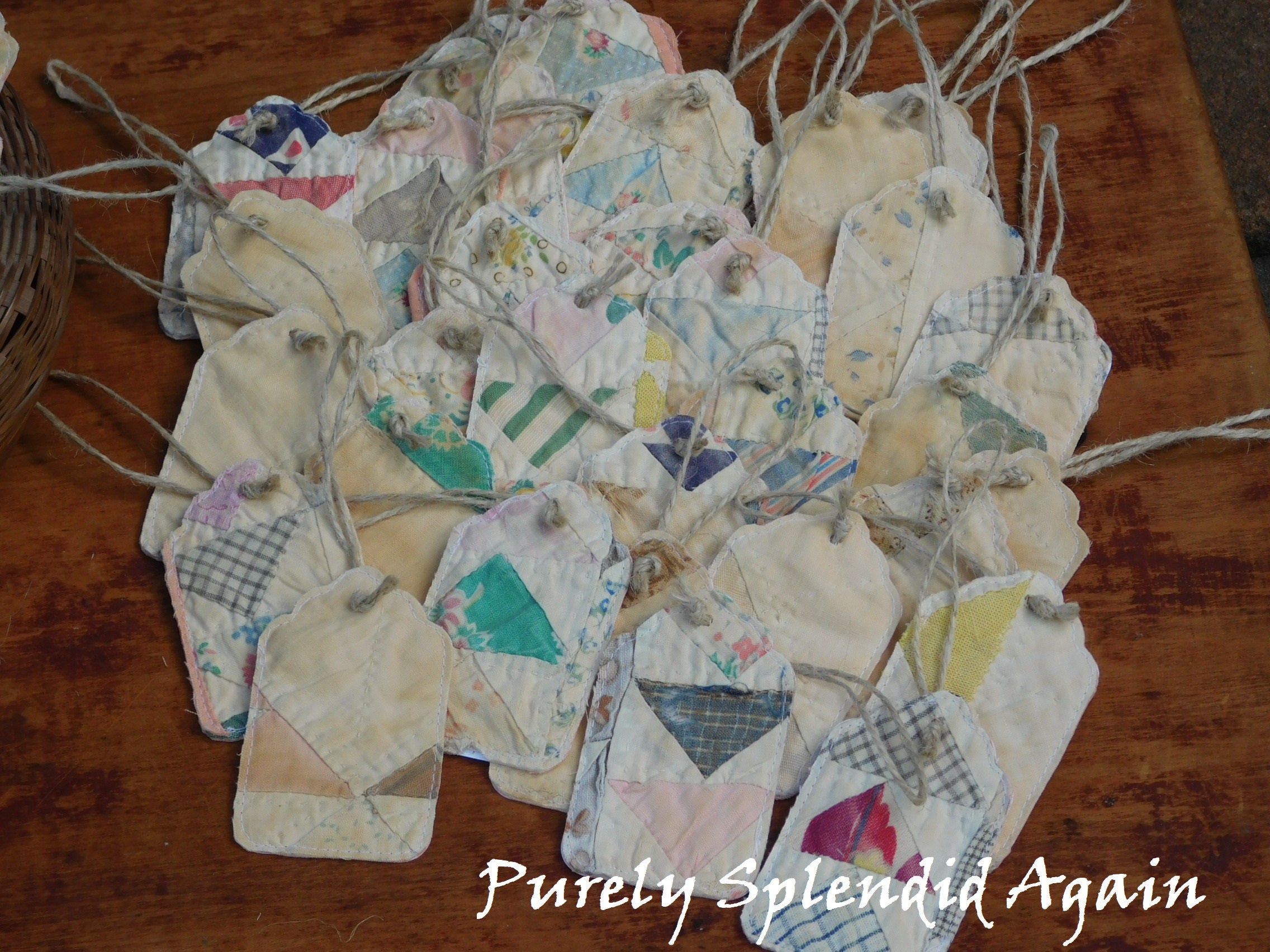 Quilted Gift Tags