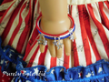 Stacking Bracelets Red White and Blue