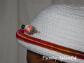 Rose hat pin for 18 inch girl doll American made | Purely Splendid
