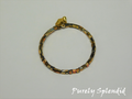 Shimmering Bronze Stacking Bracelet