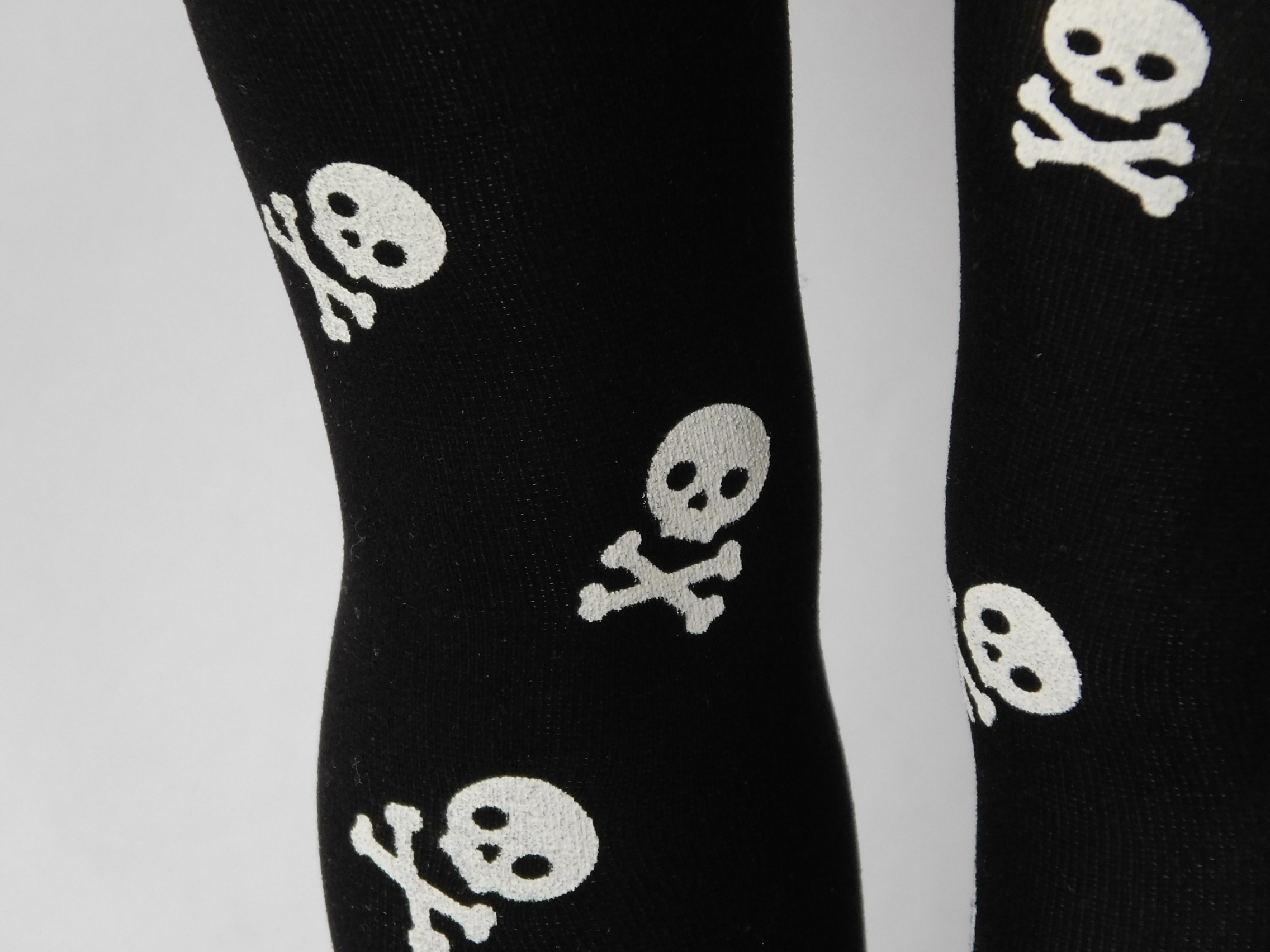 Skull and Cross Bones Tights for 18 inch dolls
