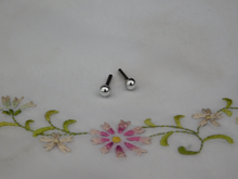 Load image into Gallery viewer, Add a pair of Small Classic Silver Studs for dolls who wear 2mm studs
