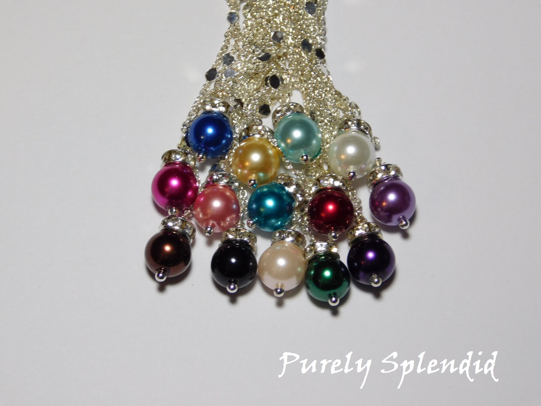 Sparkling Pearl Necklace