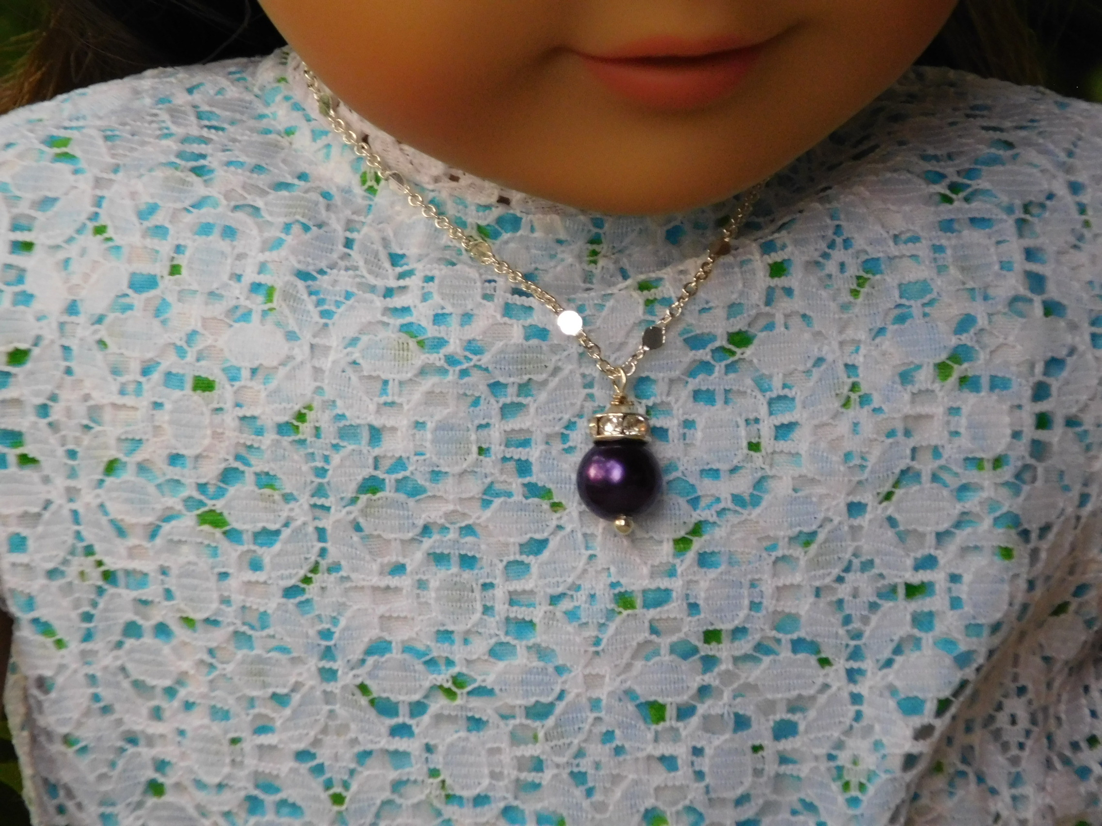 Sparkling Pearl Necklace
