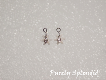 Load image into Gallery viewer, Sparkling Snowflake Earring Dangles
