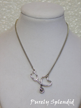 Load image into Gallery viewer, Stethoscope Love Necklace
