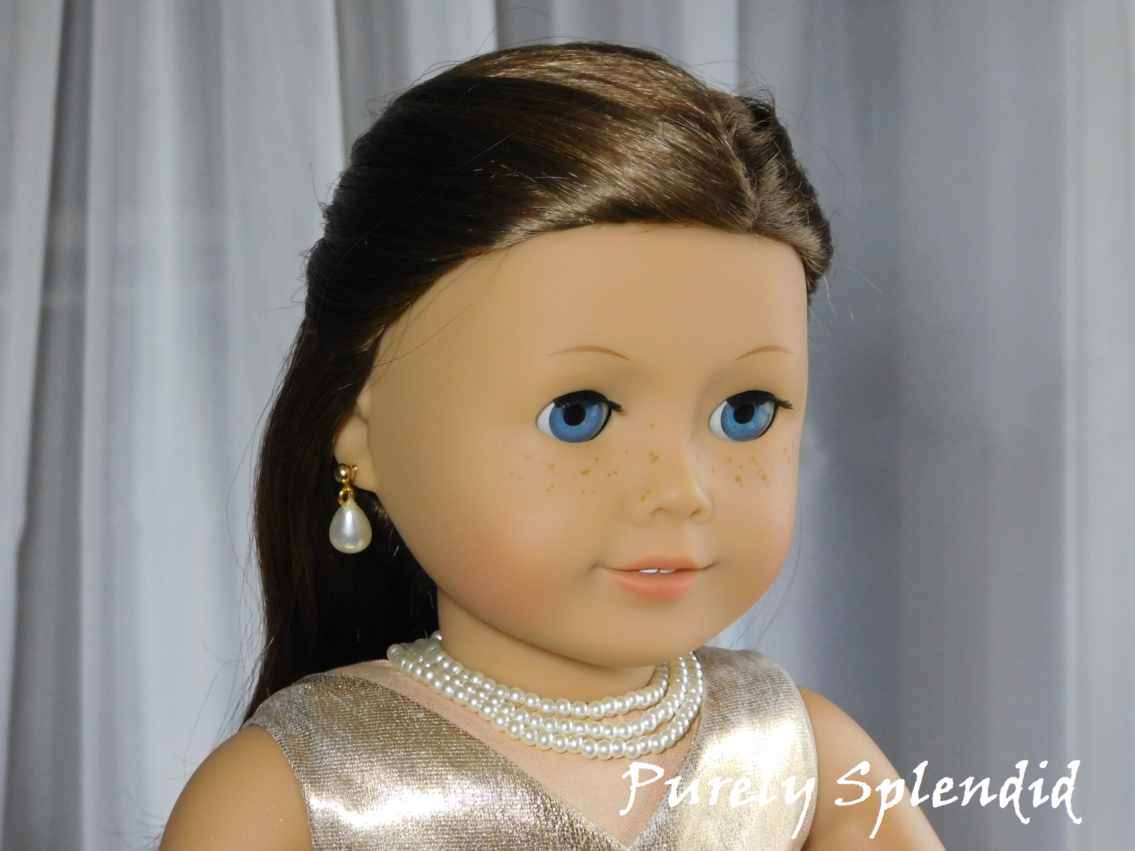 Triple Strand Pearl Necklace