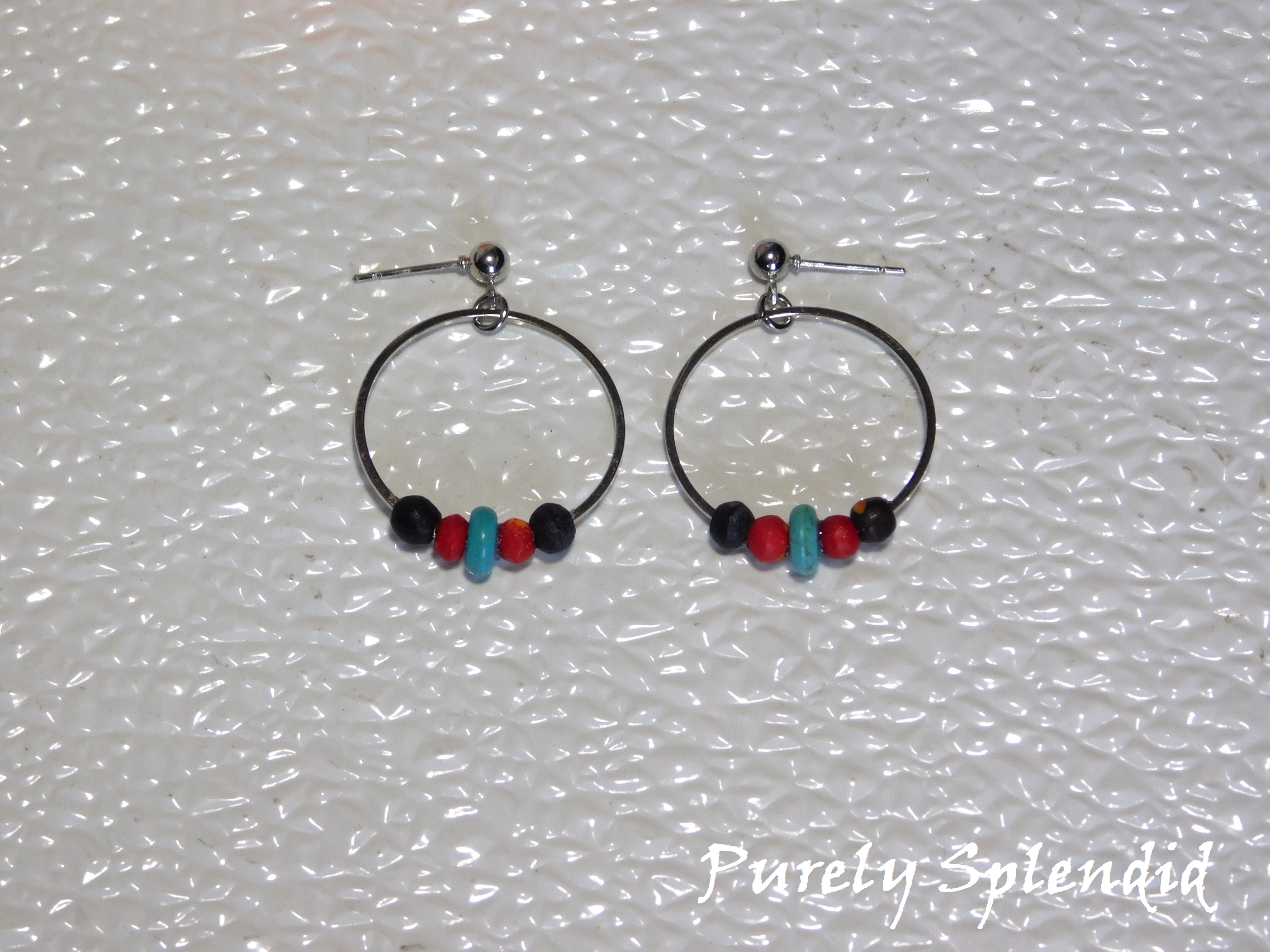 Girl Doll and Me earrings are for dolls who have pin holes or humans who wear pierced earrings