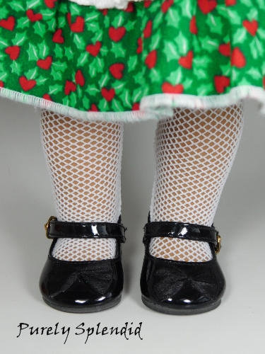White Fishnet Hose for 18 inch dolls