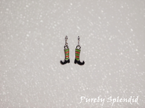 Cute Witches Shoes Earrings - 