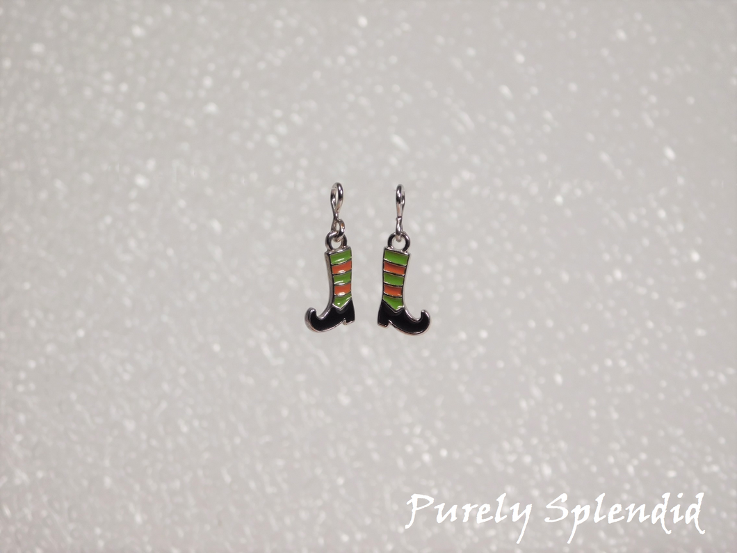 Cute Witches Shoes Earrings - 