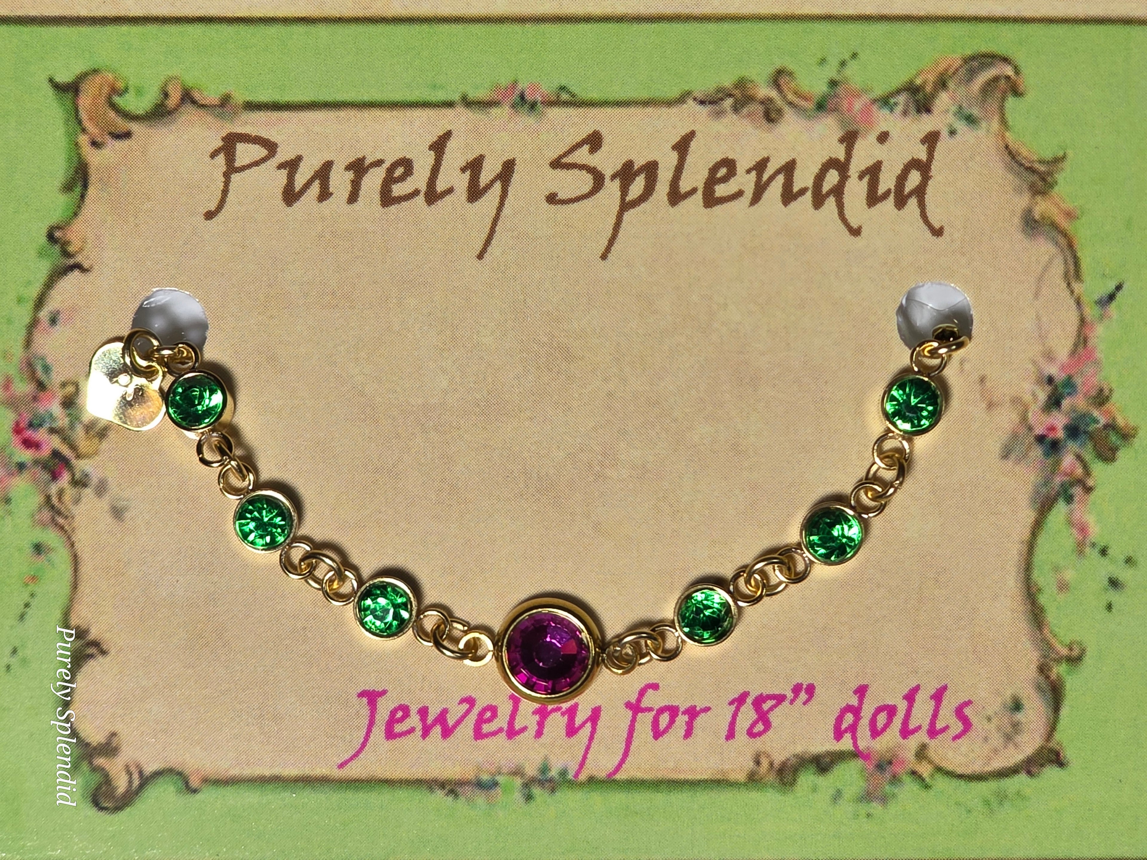 Create Your Own Gold Rhinestone Bracelet