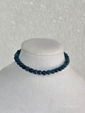 Apatite beaded choker necklace for dolls