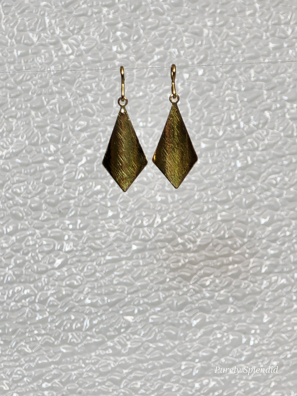 Gold Kite Earrings