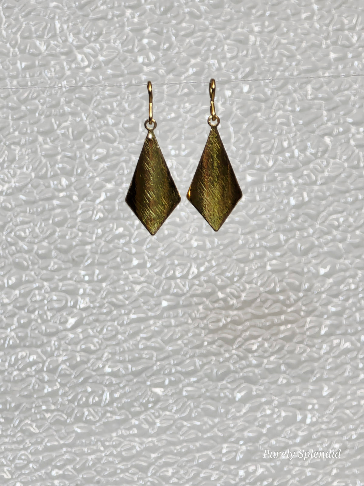 Gold Kite Earrings
