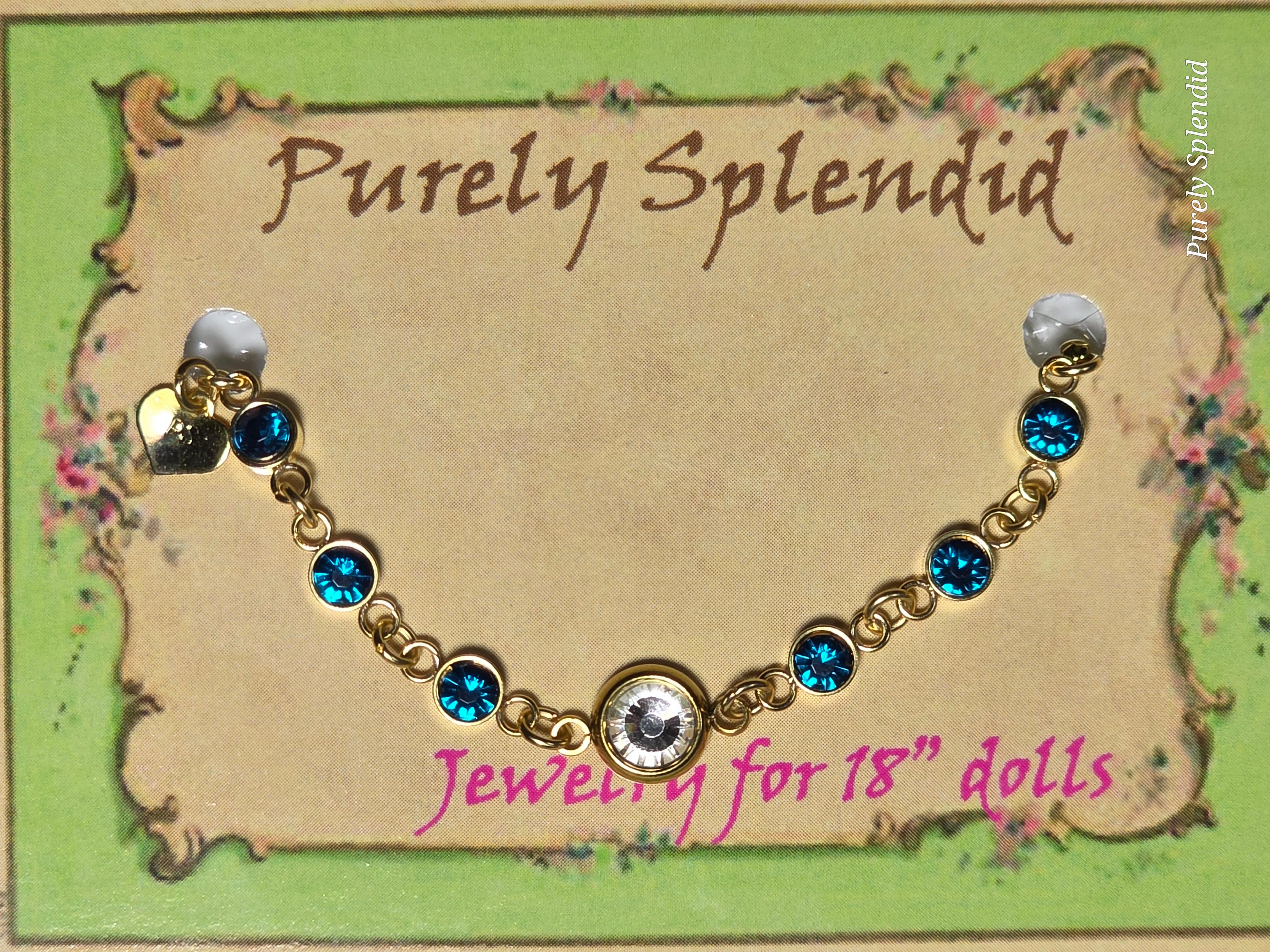 Create Your Own Gold Rhinestone Bracelet