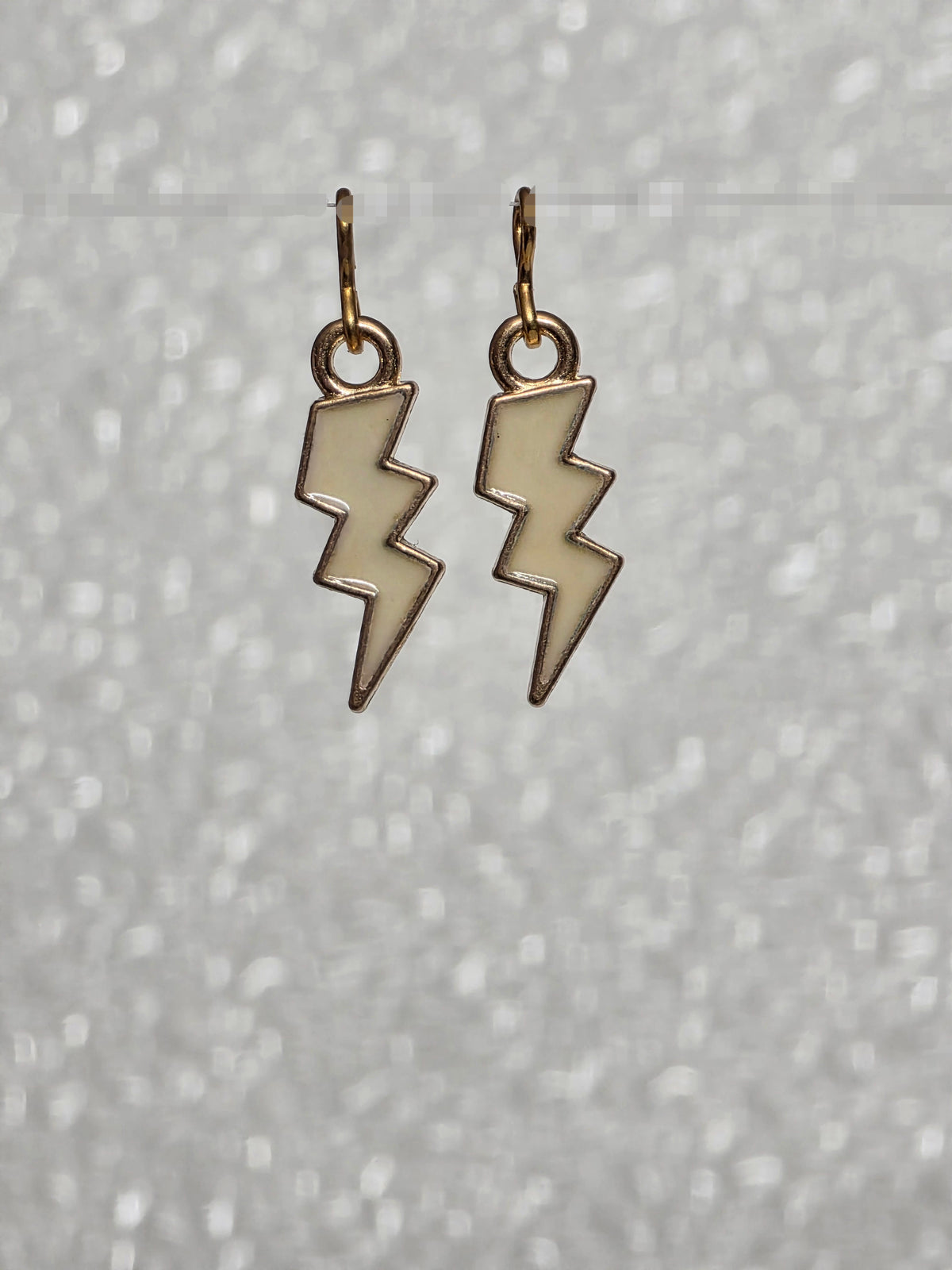 Lightning Bolt Earrings for 18 inch girl dolls who have 2mm earring holes / American made / Purely Splendid