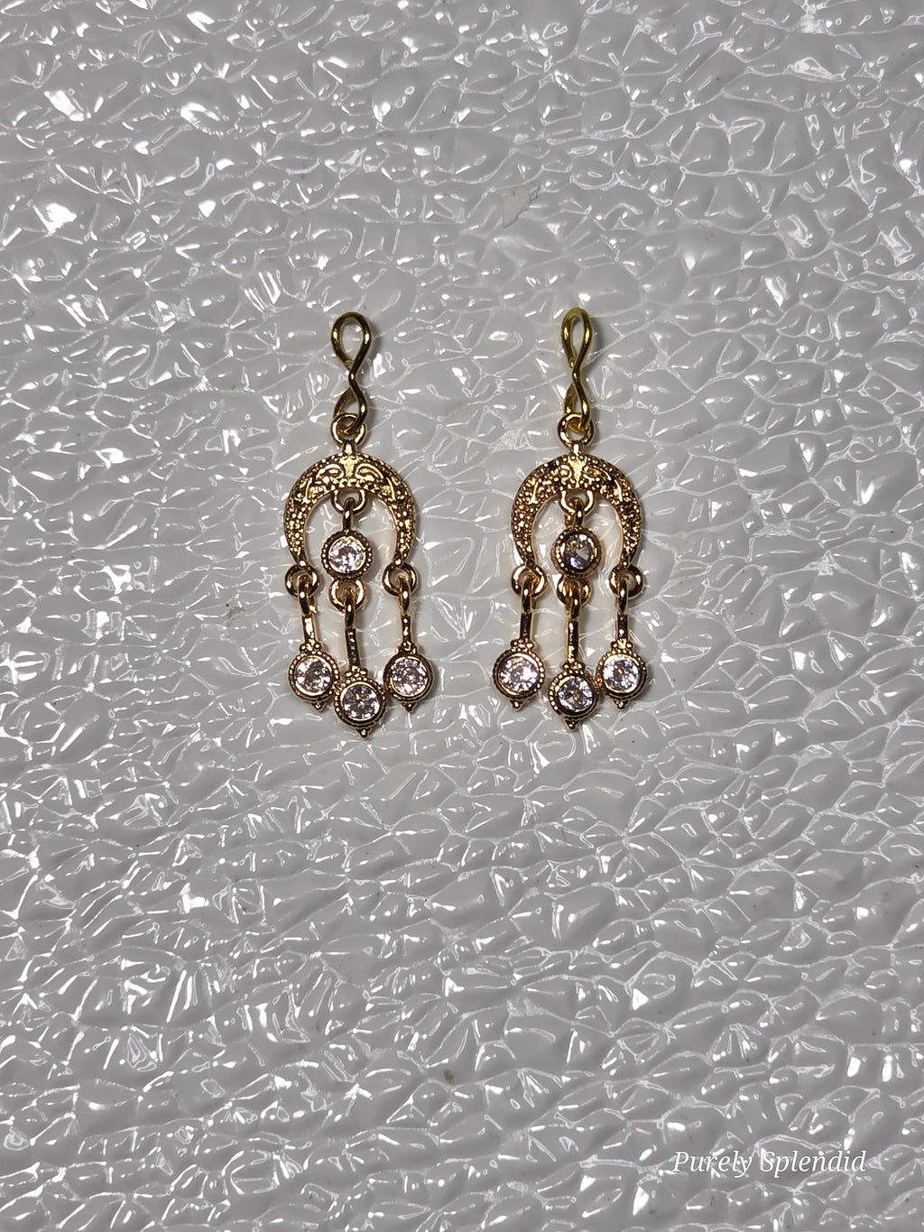 Indian Earrings for dolls who wear 2mm Studs