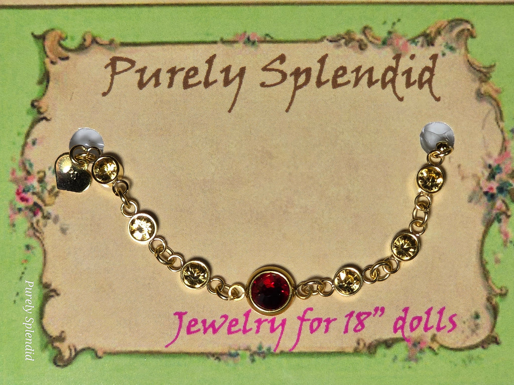 Create Your Own Gold Rhinestone Bracelet