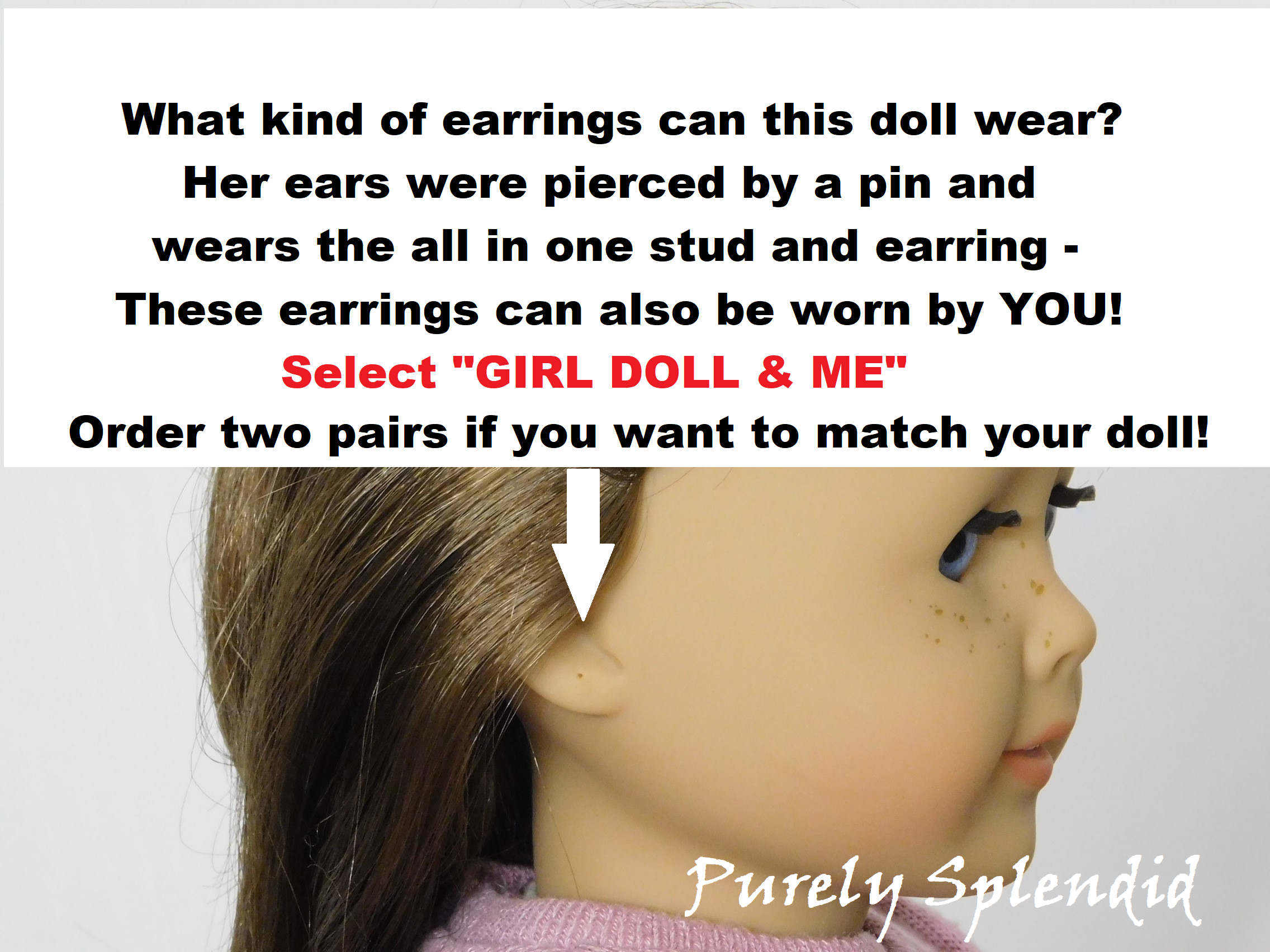 Patriotic Cascading Stars Earring Dangles