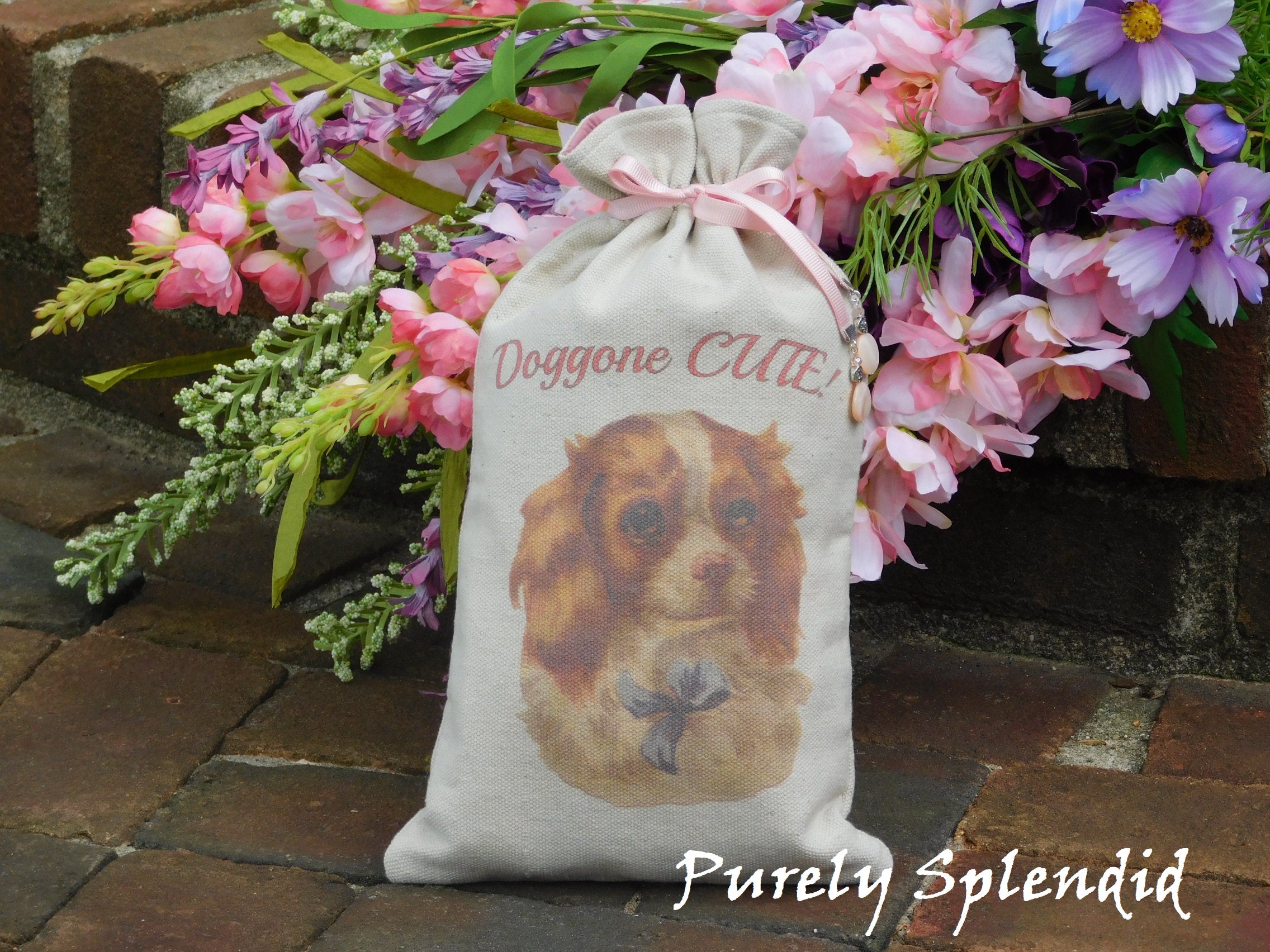 Cat and Dog Fabric Gift Bags