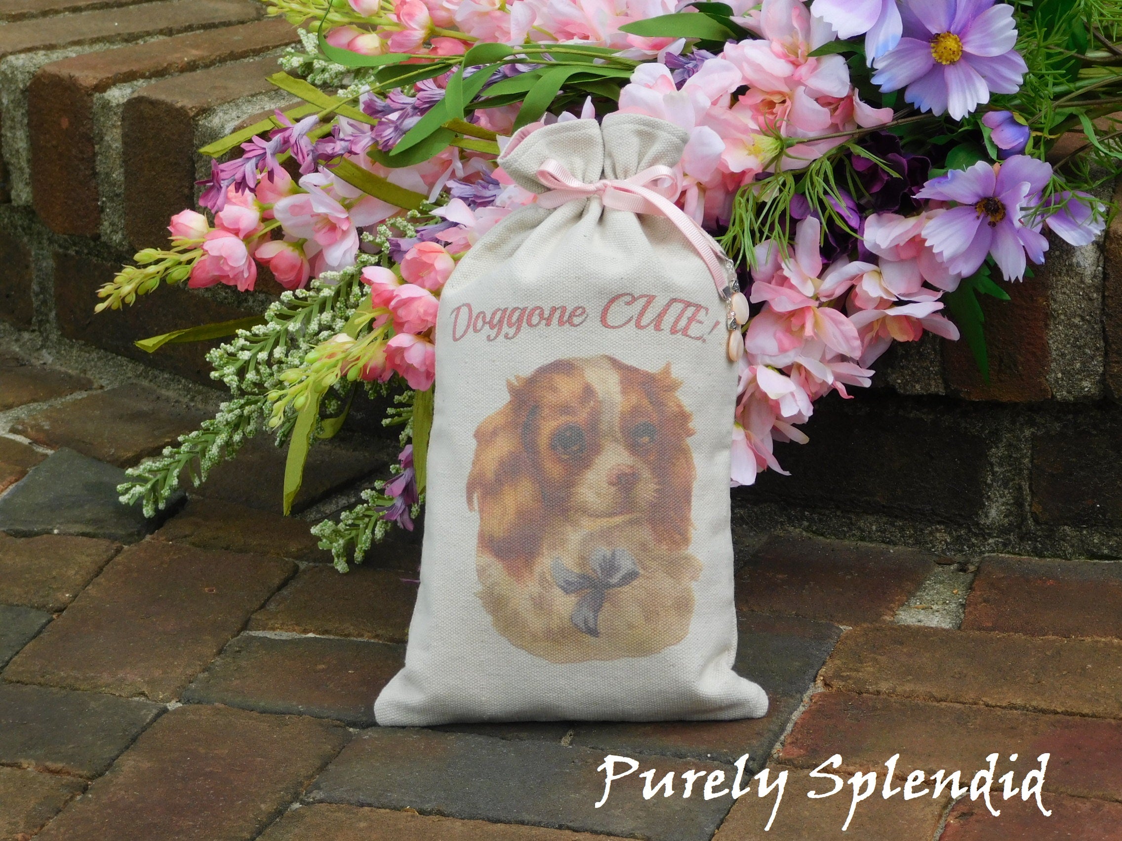 Cat and Dog Fabric Gift Bags