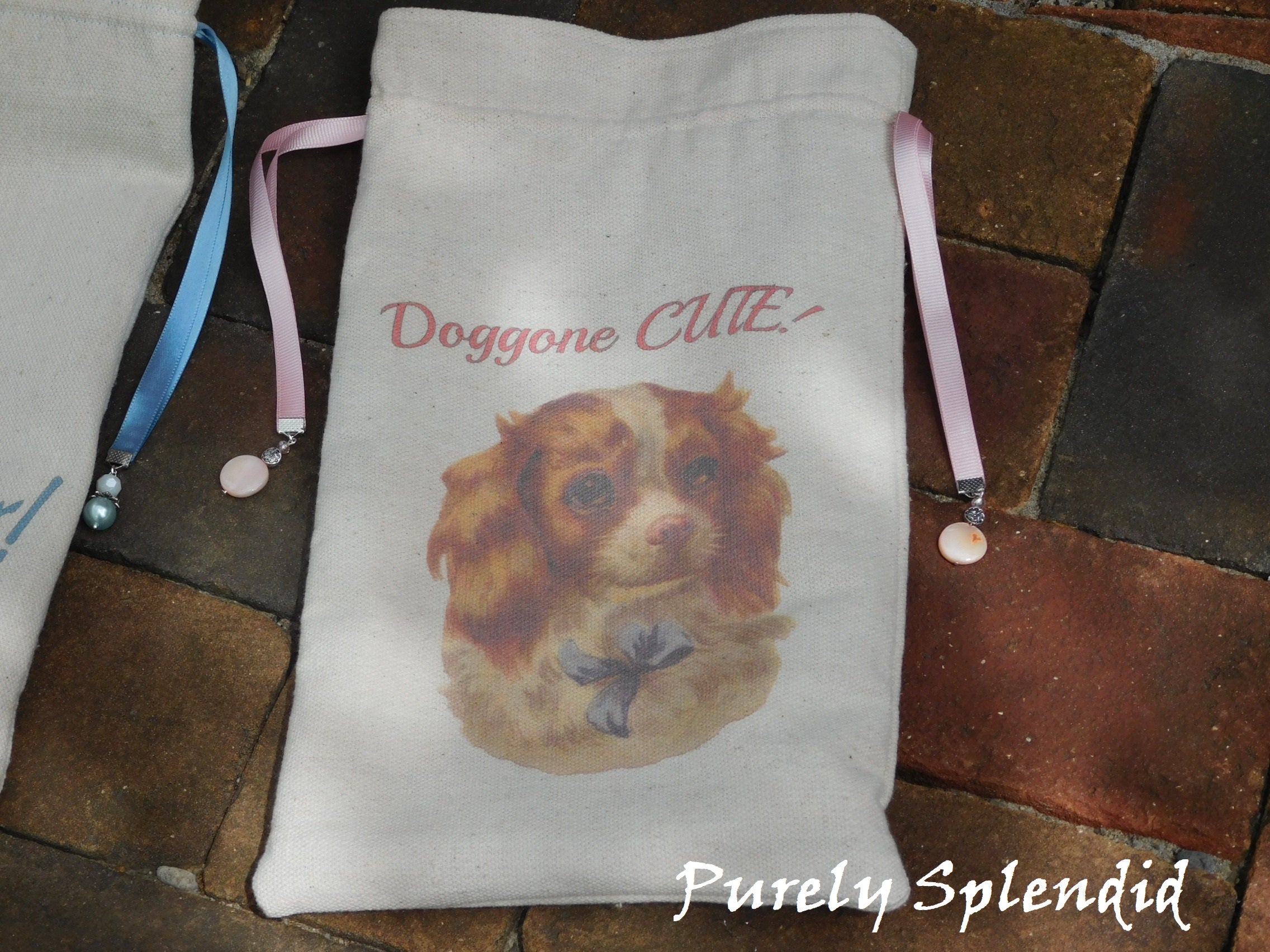 Cat and Dog Fabric Gift Bags