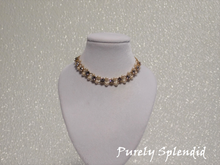 Load image into Gallery viewer, Elegant Evening Necklace - gold color

