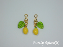 Load image into Gallery viewer, Lemon Earrings for dolls
