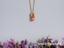 Load image into Gallery viewer, Pretty Pink Pastel Bunny Necklace
