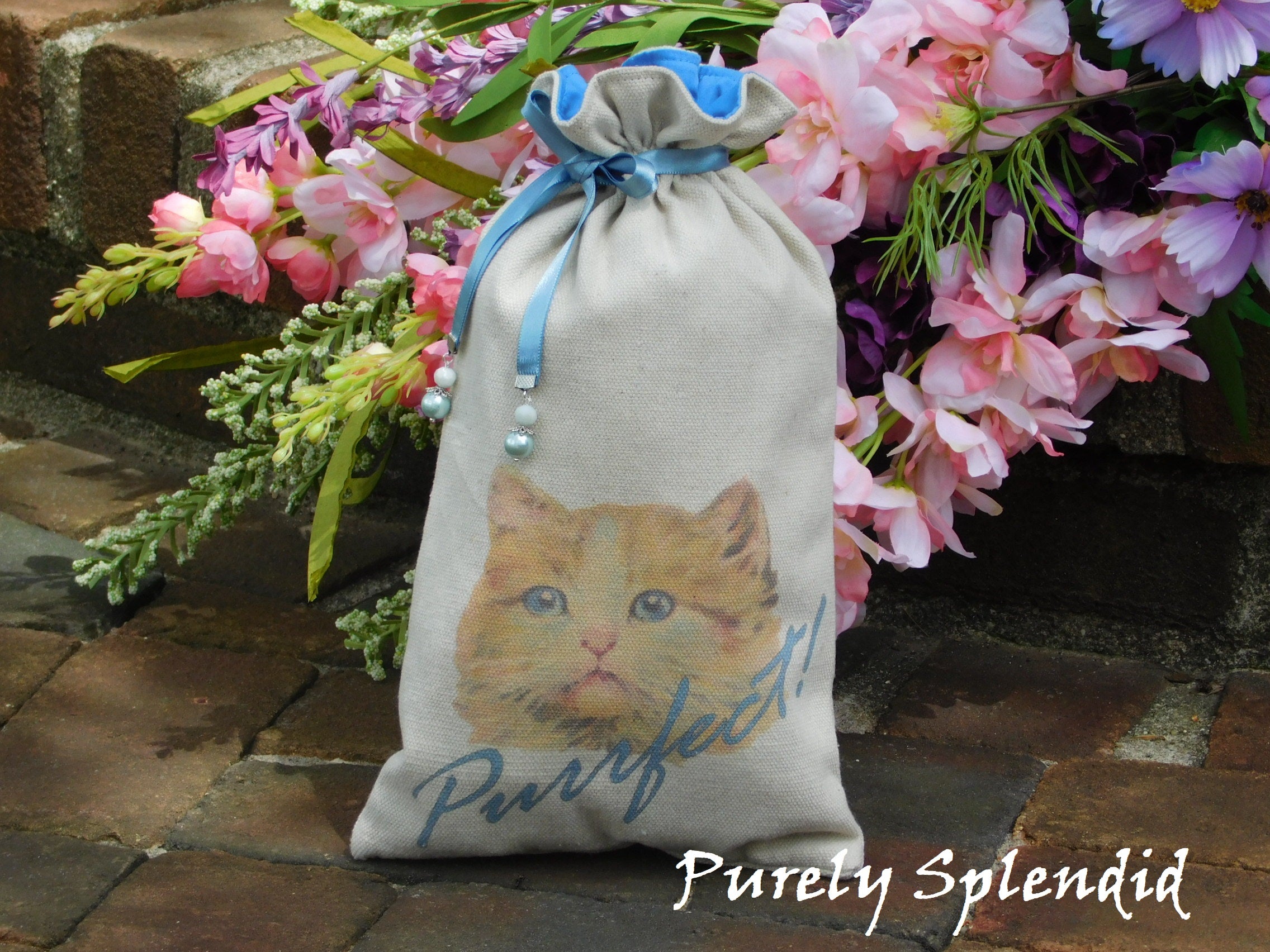 Cat and Dog Fabric Gift Bags