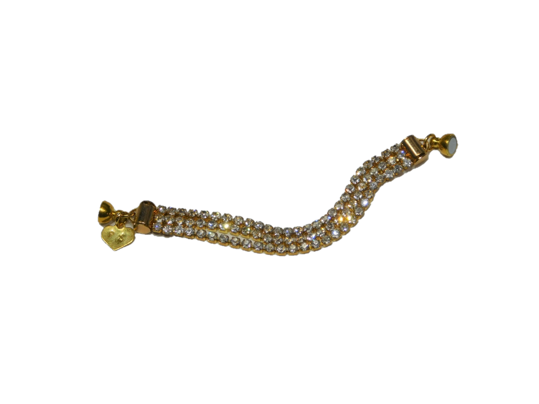 Triple Rhinestone Bracelet very sparkling